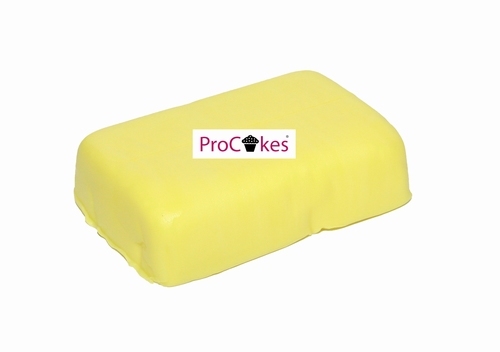 ProCakes Rolfondant Citroen geel 250 gr